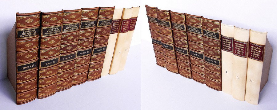 Buchrücken Buchattrappen - Beispiel