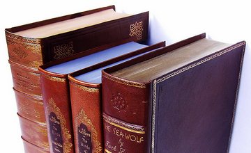 Antique Vellum Book Spines
