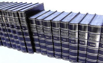 Antique Vellum Book Spines