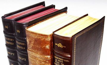 Antique Vellum Book Spines