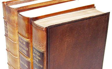 Antique Vellum Book Spines