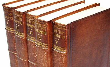 Antique Vellum Book Spines