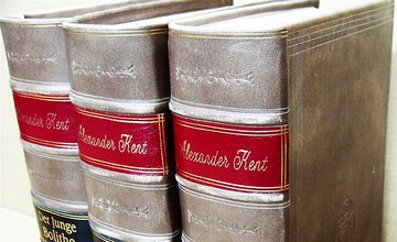 Antique Vellum Book Spines