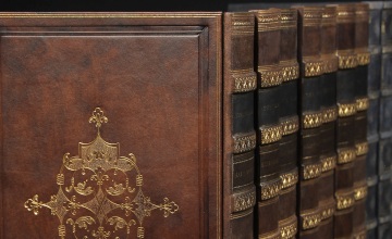 Antique Classics Leather fake Books
